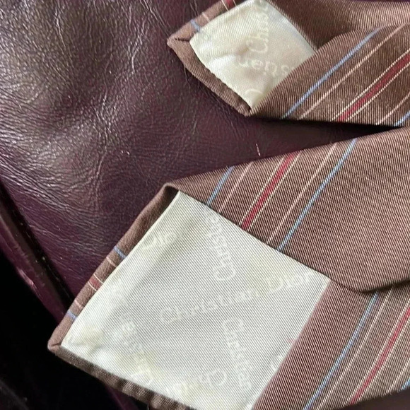 Dior Men’s Chocolate Brown Tie - Picture 7 of 9